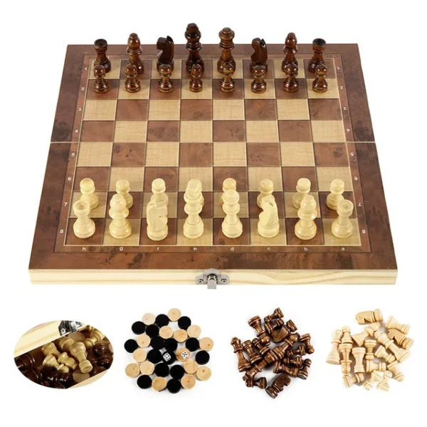 3 in 1 Chess Board - Image 7