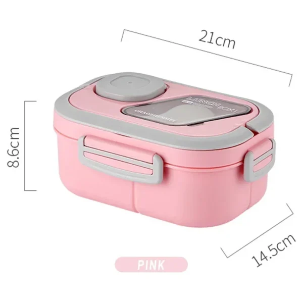 Portable Lunch Box With Compartments - Image 8