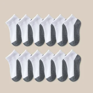 12 pairs basic children's short socks