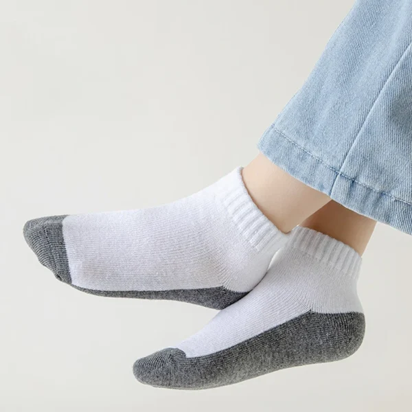 12 pairs basic children's short socks - Image 3