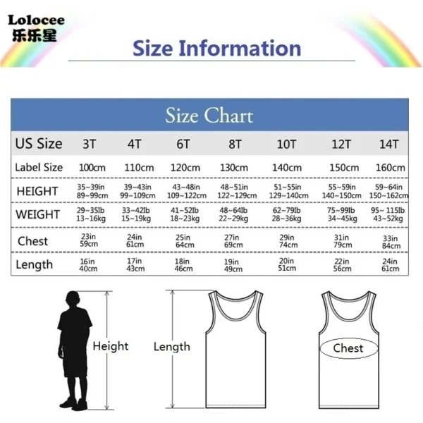 Girls & Boys Tank Tops - Image 5