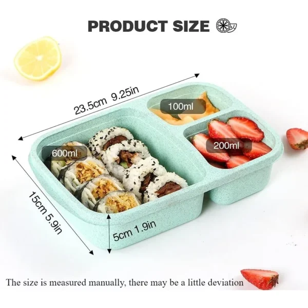 1 Bento Box Lunch Box for Kids and Adults - Image 5