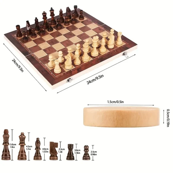 3 in 1 Chess Board - Image 4
