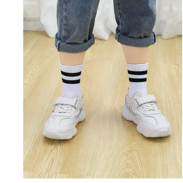Soft Breathable Cotton Kids (5 Pairs/ Lot) - Image 3