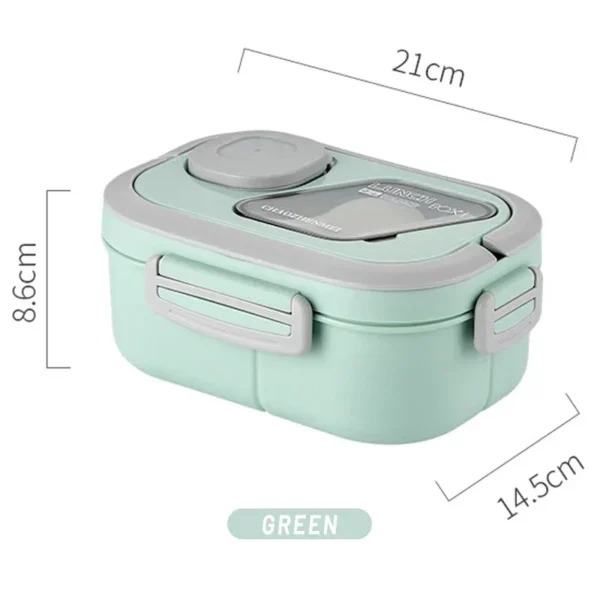 Portable Lunch Box With Compartments - Image 7