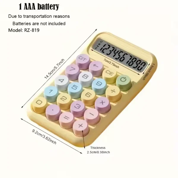 Calculator with large button click sound - Image 6
