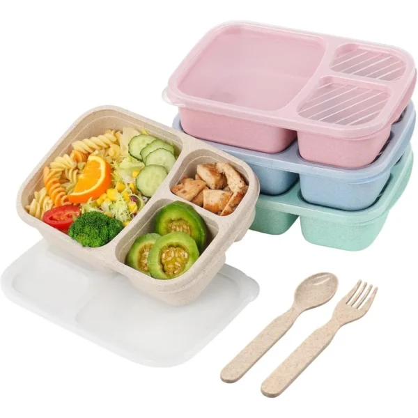 1 Bento Box Lunch Box for Kids and Adults - Image 3