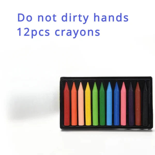 12pcs Color Crayons - Image 7